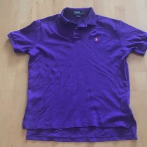 Men’s Ralph Lauren Polo Purple shirt Size Medium